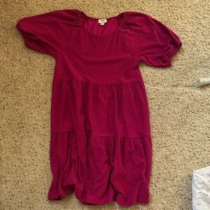 Stylish Woman’s  Dress in Rich fuchsia!